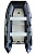 Лодка Polar Bird 385М New Merlin Стеклокомпозит (чёрно-серый) модель 2025 г + рым/ролик