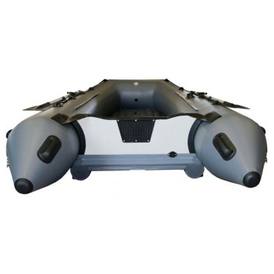 Лодка Polar Bird 360M Merlin НДНД Стеклокомпозит (чёрно-серый) модель 2025 г + рым/ролик