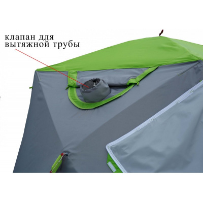Зимняя палатка Лотос Куб 3 Компакт Термо (210х210/180 см)