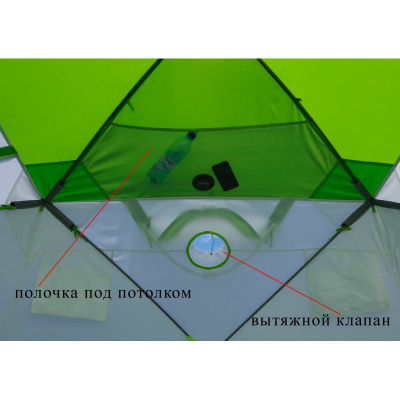 Зимняя палатка Лотос Куб 3 Компакт (210х210/180 см)