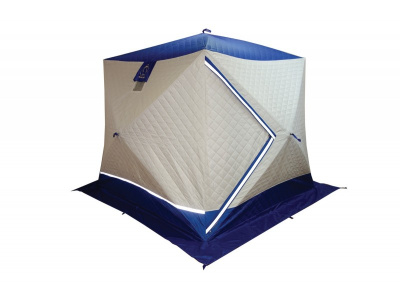 Зимняя палатка Призма Премиум Термолайт 215*215 Композит (3-сл) (бело-синий)