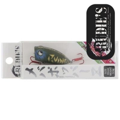 Воблер Rudies Meba Popper Z # Moss Green Gold