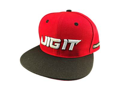 Бейсболка Jig It Snapback Champion Nature Черно-красная