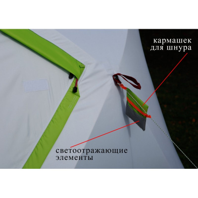 Зимняя палатка Лотос Куб 3 Компакт Термо (210х210/180 см)