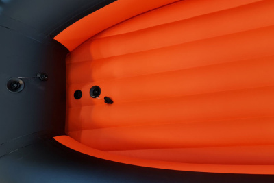 Лодка Grouper GR 350 НДНД (оранжево - черный ) модель 2025 г