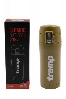 Термос питьевой Tramp 0,35 л хаки