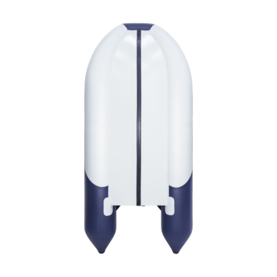 Лодка ПВХ Ривьера Компакт 3400 СК "Комби" светло-серый/синий