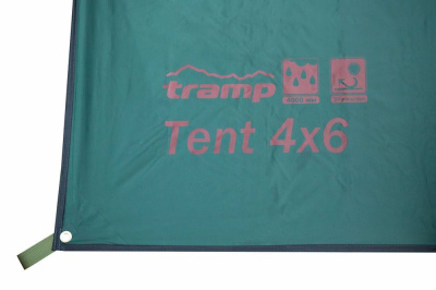 Тент TRAMP 4х6 м Полиэстер, зелёный (V2)