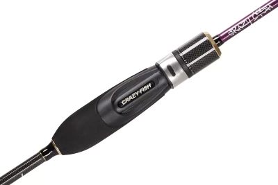 Спиннинг Crazy Fish Ebisu II Violet SV662 Light game New Style 1.98m 0.6-5gr