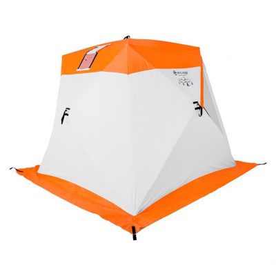 Палатка для зимней рыбалки Кедр Куб-3 (2.15*2.15/2.0м) Трёхслойная (Утеплённая)