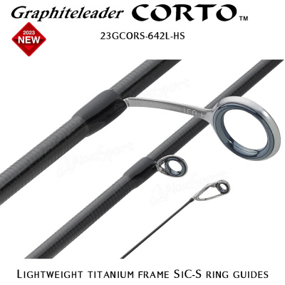 Спиннинг Graphiteleader 23 Corto 23GCORS 642L-T 1.93m max 4gr
