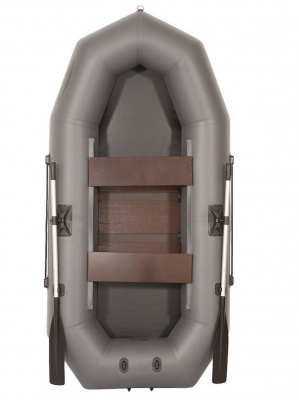Лодка гребная под мотор Лоцман Профи С-280 МРС (серый)