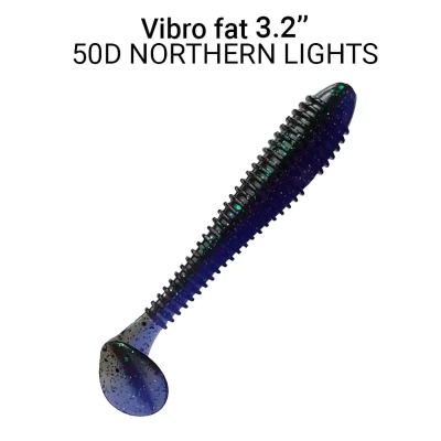 Силиконовая приманка Crazy Fish Vibro Fat 3.2" 73-80-50d-6