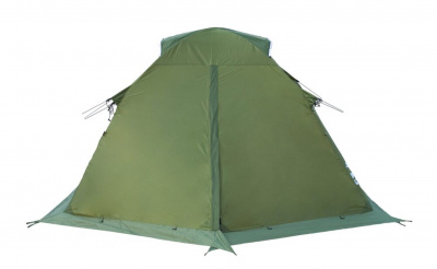 Палатка Экспедиционная Tramp Mountain 3 Green (V2)