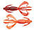 Keitech Crazy Flapper 2.8 #407T Delta Craw Keitech Crazy Flapper 2.8 #407T Delta Craw
