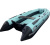 Лодка ПВХ ORCA 340НД (бирюзово - серый) Лодка ПВХ ORCA 340НД (бирюзово - серый)