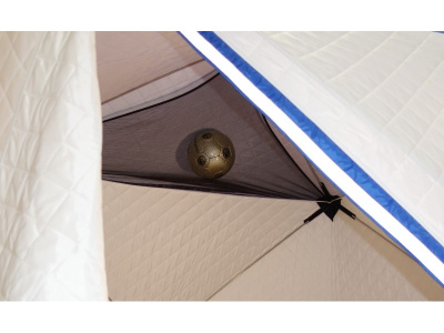 Зимняя палатка Призма Премиум Термолайт 215*215 Композит (3-сл) (бело-оранжевый)