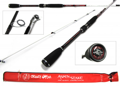 Спиннинг Crazy Fish Aspen Stake 772MH 2.35m 10-35gr
