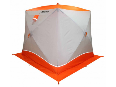 Зимняя палатка Призма BRAND NEW (2-сл) 200*185 (бело-орананжевый)