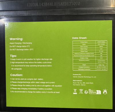 Аккумулятор EVOLISUN LiFePO4 12.8 V, 30 Ah (30A)