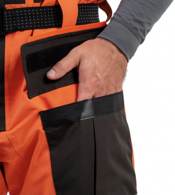 Костюм рыболовный Graff (поплавок -15°С) (215ОВ-11 черно-оранжевый) размер L (176-182)