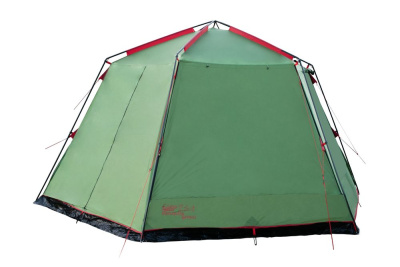 Палатка-Шатер TRAMP LITE Mosquito Green 4.3х3.7х2.25 м (V2) + Съемный пол из терпаулинга