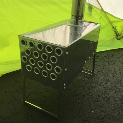 Теплообменник для зимней палатки (18 трубок)