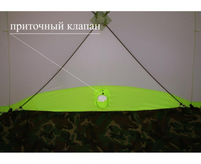 Зимняя палатка Лотос Куб 3 Классик А8 Оранж (210х210/180 см)