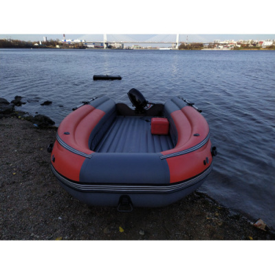 Надувная лодка ПВХ Риф Скат Тритон 450 НДFi (интегр.фальшборт, НДНД)