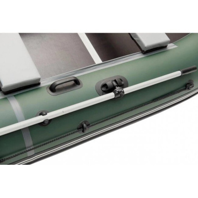 Лодка ПВХ Roger Hunter 3500 Киль (зелёный-серый)