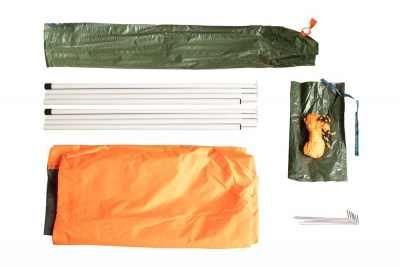 Тент со стойками TRAMP LITE Orange 4.4х4.4х2.3 м (V2)