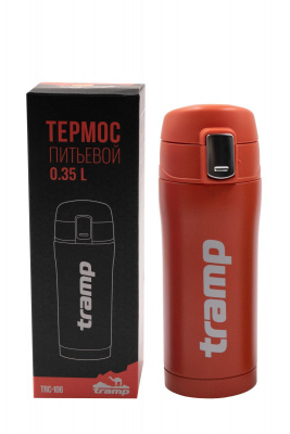 Термос питьевой Tramp 0,35 л оранжевый