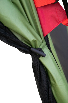 Палатка-Шатер TRAMP LITE Mosquito Green 4.3х3.7х2.25 м (V2) + Съемный пол из терпаулинга