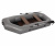 Лодка гребная Лоцман С-240 ЖС (серый)