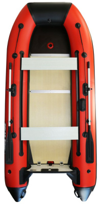 Лодка Polar Bird 340М (Лайт) Стеклокомпозит (Чёрно-серый)