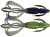 Keitech Crazy Flapper 3.6 PAL #06T Violet Lime Belly Keitech Crazy Flapper 3.6 PAL #06T Violet Lime Belly