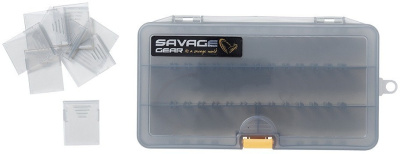 Коробка Savage Gear Lurebox 1B Smoke 13.8x7.7x3.1cm Арт.76768