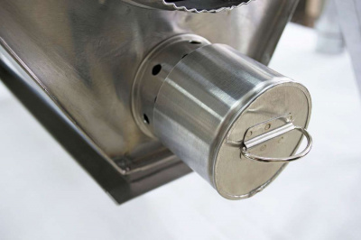 Печь Берег для палатки  "Сопутник" New (труба - 80мм)