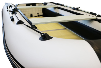 Лодка Polar Bird 320М (Лайт) Стеклокомпозит (Чёрно-белый)