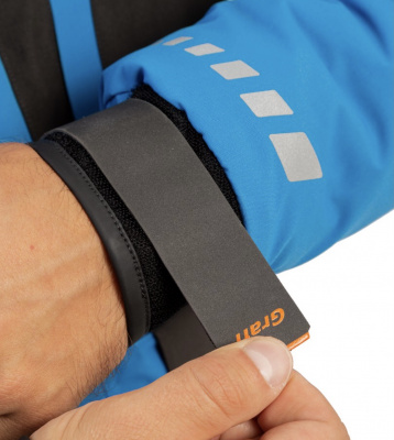 Костюм рыболовный Graff (поплавок -15°С) (215ОВ-3 черно-голубой) размер M (176-182)