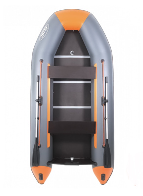 Моторно-гребная лодка Flinc FT360К (оранжево-графитовый) модель 2025 г
