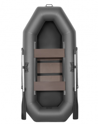 Лодка гребная Лоцман С-240 РС (серый)
