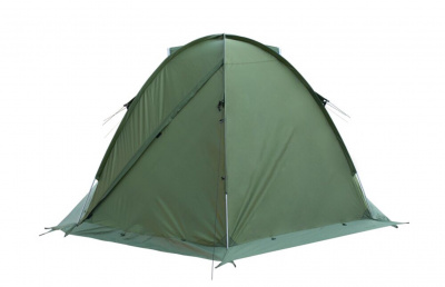 Палатка Экспедиционная Tramp Rock 3 Green (V2)
