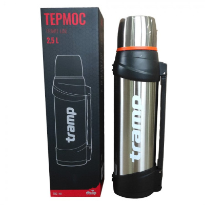 Термос Tramp Travel Line 2.5 л металлик