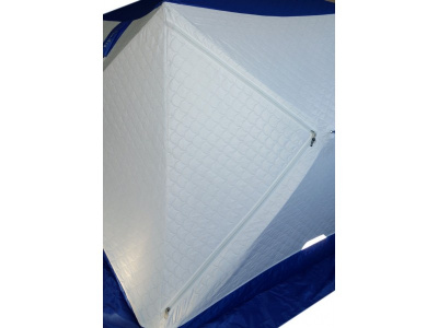 Зимняя палатка Призма Термолайт 185*185 Композит (3-сл) (бело-оранжевый)