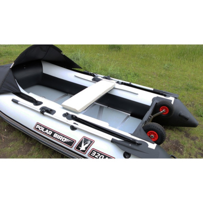 Мягкая накладка на банку для лодок Polar Bird (серый)