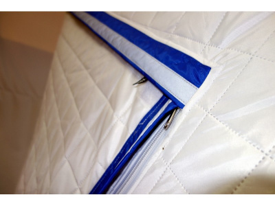 Зимняя палатка Призма Премиум Термолайт 215*215 Композит (3-сл) (бело-оранжевый)