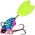 Тейл-спиннер Narval Buzzing Bug 10gr #013-Wavy Parrot