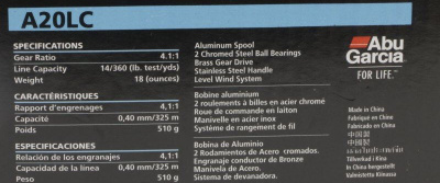 Катушка мультипликаторная Abu Garcia A20LC