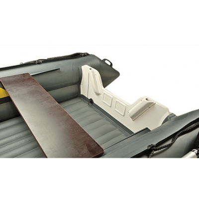 Надувная лодка ПВХ Риф Скат Тритон 350 НД (надувное дно)